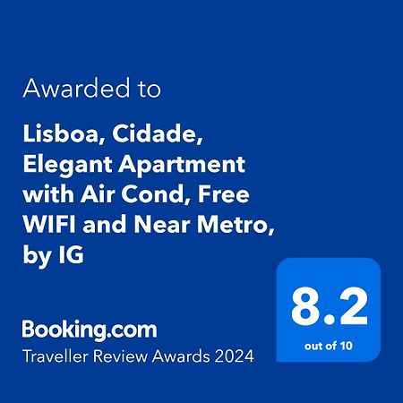Lisboa, Cidade, Elegant Apartment With Air Cond, Free Wifi And Near Metro, By Ig ภายนอก รูปภาพ
